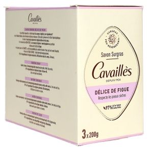 Savons surgras nectar de figue 3 x 200g