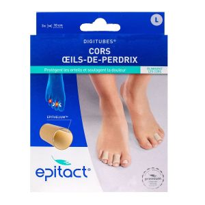 3 Digitubes à l'épithelium 26 diamètre 33mm taille L