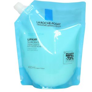 Eco-recharge Lipikar surgras creme lavante anti-dessechement 400ml