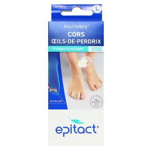 Cors oeils de perdrix taille L 1 digitube 10cm