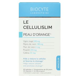 Le Cellulislim peau d'orange aide à réduire la cellulite 60 gélules
