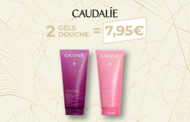 2 gels douche Caudalie 200ml = 7,95€ (au lieu de 9,90€)