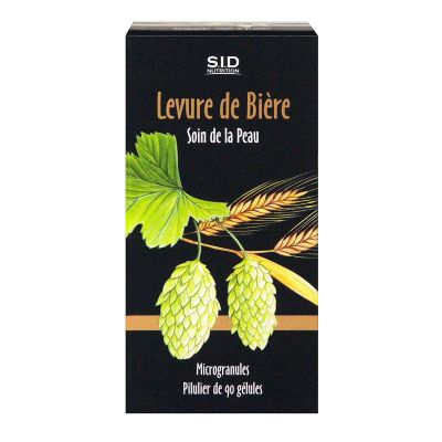 Levure de bière soin de peau 90 gélules