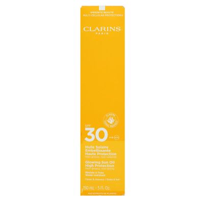 Huile solaire embellissante haute protection corps SPF30 150ml
