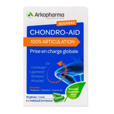 Chondro Aid 100% articulation prise en charge globale 60 gélules