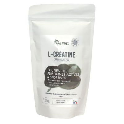 L-Creatine soutien personnes active et sportives 180g