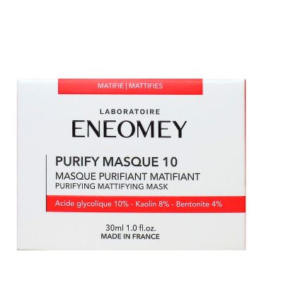 Purify masque 10 purifiant et matifiant visage peau mixte à grasse 30ml