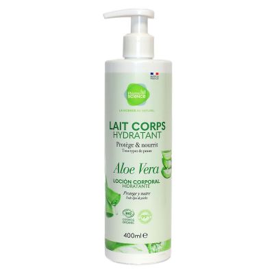 Lait corps hydratant aloe vera bio 400ml