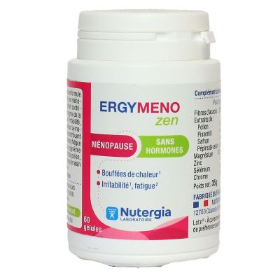 Ergymeno Zen ménopause sans hormones 60 gélules
