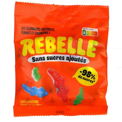 Bonbons crocodiles sans sucre ajouté 50g