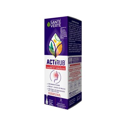 Actirub spray nasal rhume sinusite 20ml
