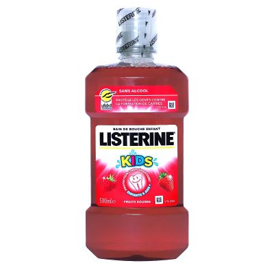 Kids fruits rouges sans alcool bain de bouche 500ml