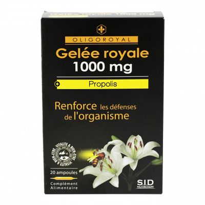 Gelée royale propolis 20 ampoules