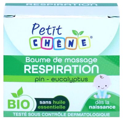 Petit Chêne baume massage respiration bio 40ml