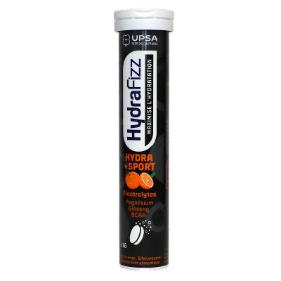 Hydrafizz Hydra+ Sport 16 comprimés effervescents