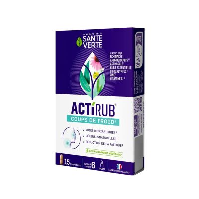 Actirub rhume & infections 15 comprimés