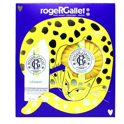 Coffret Cédrat eau parfumée bienfaisante 30ml + savon bienfaisant 100g
