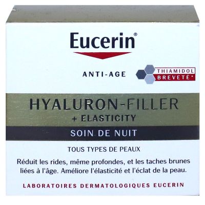 Hyaluron Filler et Elasticity soin nuit anti-âge toute peau 50ml