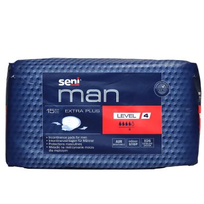 Man 15 protections masculines incontinence niveau 4