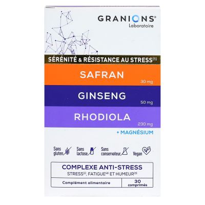 Complexe anti-stress 30 comprimés