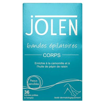 36 bandes épilatoires corps