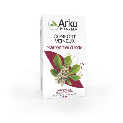 Arkogélules maronnier d'Inde bio 1125mg graine 45 gélules