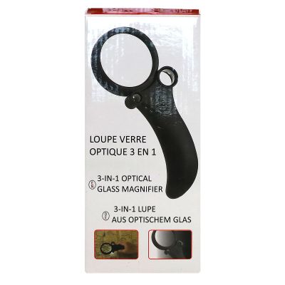 Loupe éclairante 3en1