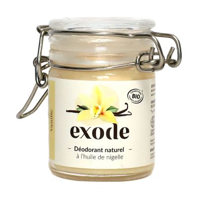 Déodorant baume naturel et bio huile nigelle vanille 50g