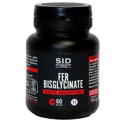 Fer Bisglycinate 60 gélules