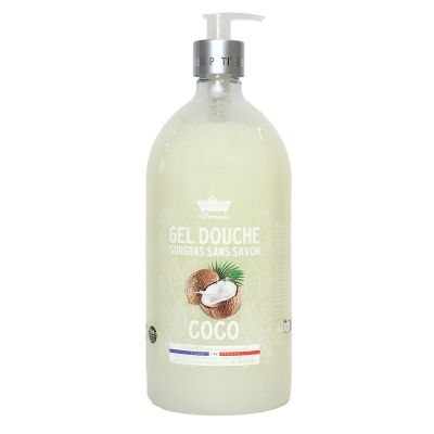 Gel douche surgras 1L coco