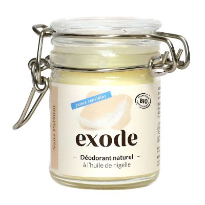Déodorant baume naturel bio huile nigelle sans parfum peau sensible 50g