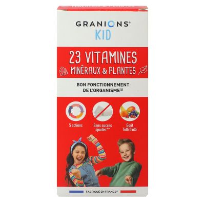 Kid 23 vitamines minéraux et plantes 200ml