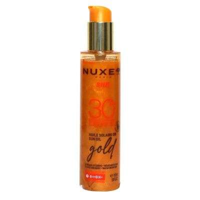 Sun huile solaire Or visage et corps Gold SPF30 150ml