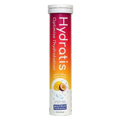 Solution d'hydratation 20 comprimés effervescents mangue passion