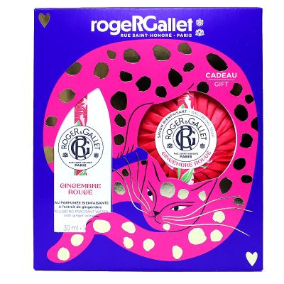 Coffret Gingembre rouge eau parfumée bienfaisante 30ml + savon bienfaisant 30g