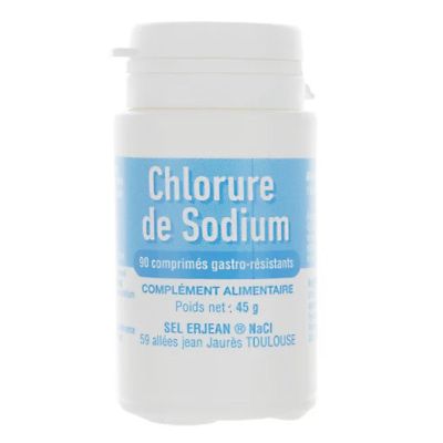 Chlrorure de sodium NaCl 500mg 90 comprimés