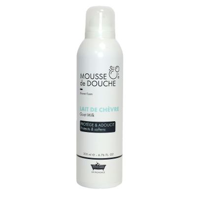 Mousse de douche lait de chèvre 200ml