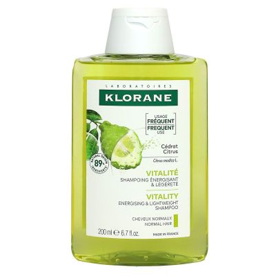 Shampooing vitalité légereté Cédrat cheveux normaux à gras 200ml