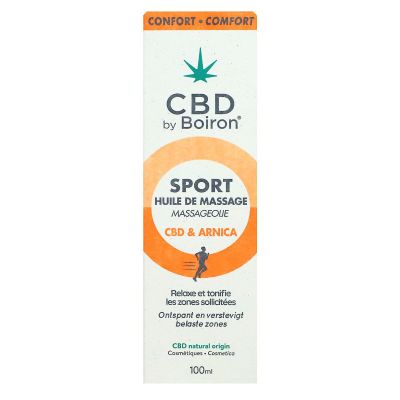 CBD & arnica Sport huile de massage 100ml