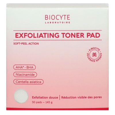 K-Beauty exfoliation douce réduction visible des pores 50 pads