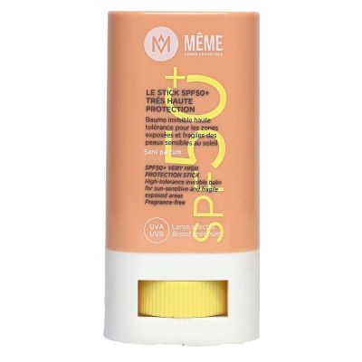 Le stick solaire peau sensible SPF50+ 18g