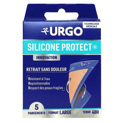 Silicone Protect+ 5 pansements Large