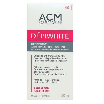 Depiwhite déodorant anti-transpirant roll-on 50ml