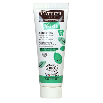 Kids dentifrice bio 7 ans+ menthe douce 50ml