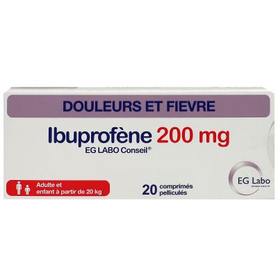 Ibuprofene 200mg 30 comprimés