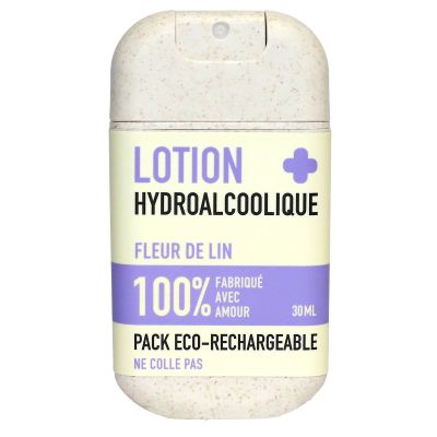 Lotion hydroalcoolique fleur de lin 30ml
