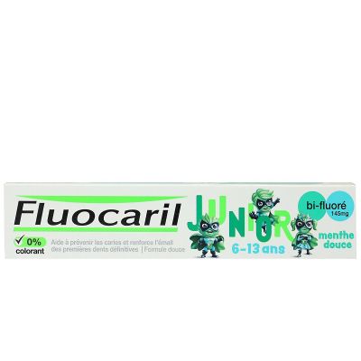 Junior dentifrice 6-13 ans menthe douce 75ml