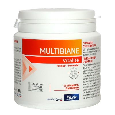 Multibiane vitamines & minéraux 120 gélules