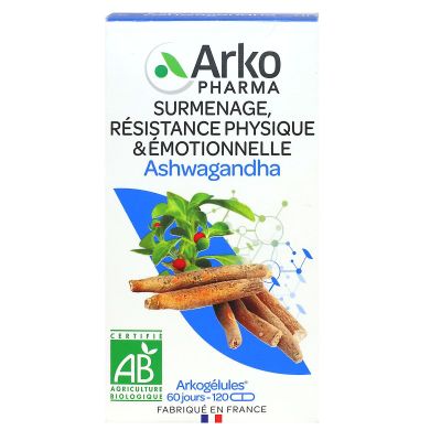 Arkogélules Ashwagandha bio 120 gélules