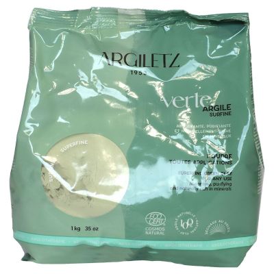 Argile verte surfine 1kg